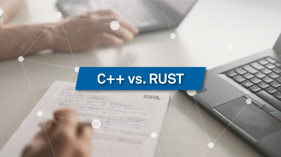Blog Titelbild C++ vs. Rust