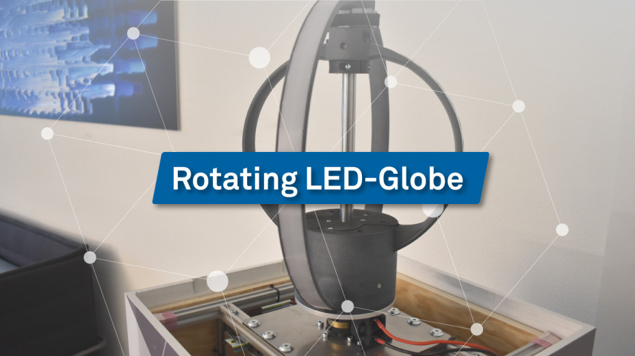 Blog Titelbild Rotating LED Globe